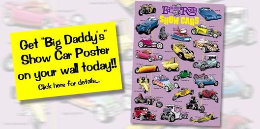 "Big Daddy's Show Car Poster